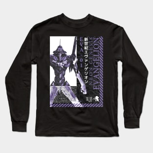 Eva 01 Japanese Style Long Sleeve T-Shirt